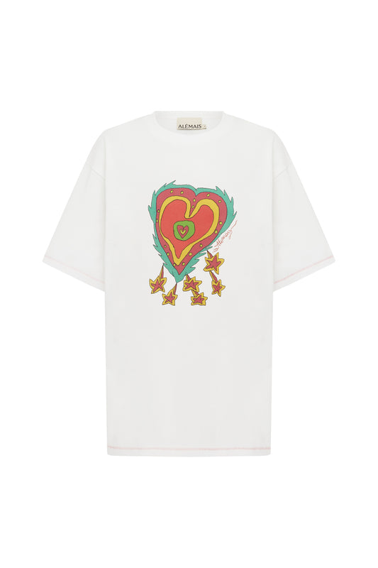 CONTESSA HEART TEE