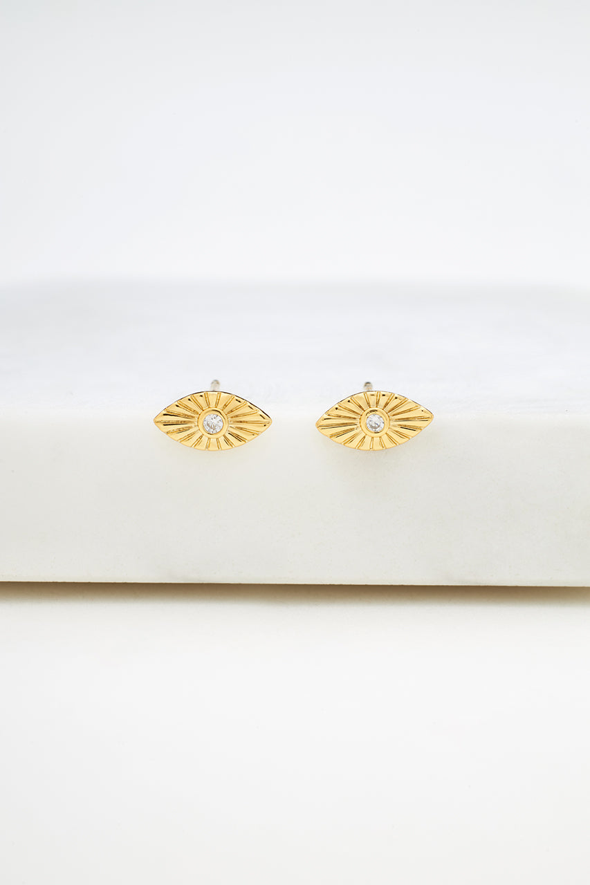 Evil Eye Stud (925 Sterling Silver)