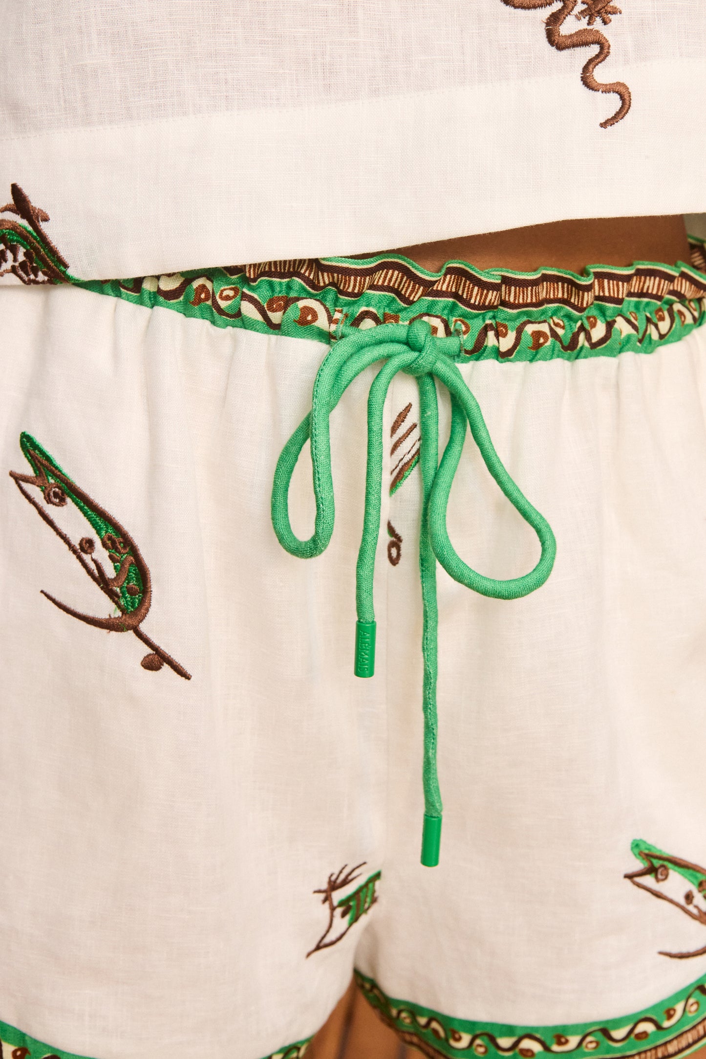 Wanda Embroidered Short