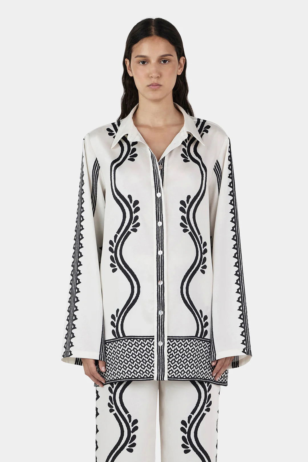 Allora Shirt - Geo Waves