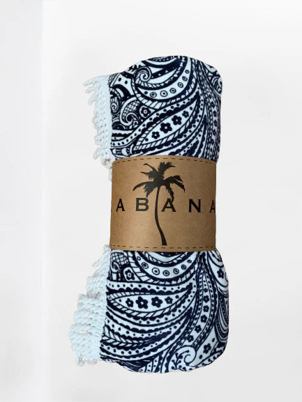 Oahu Beach & Picnic Towel - Midnight