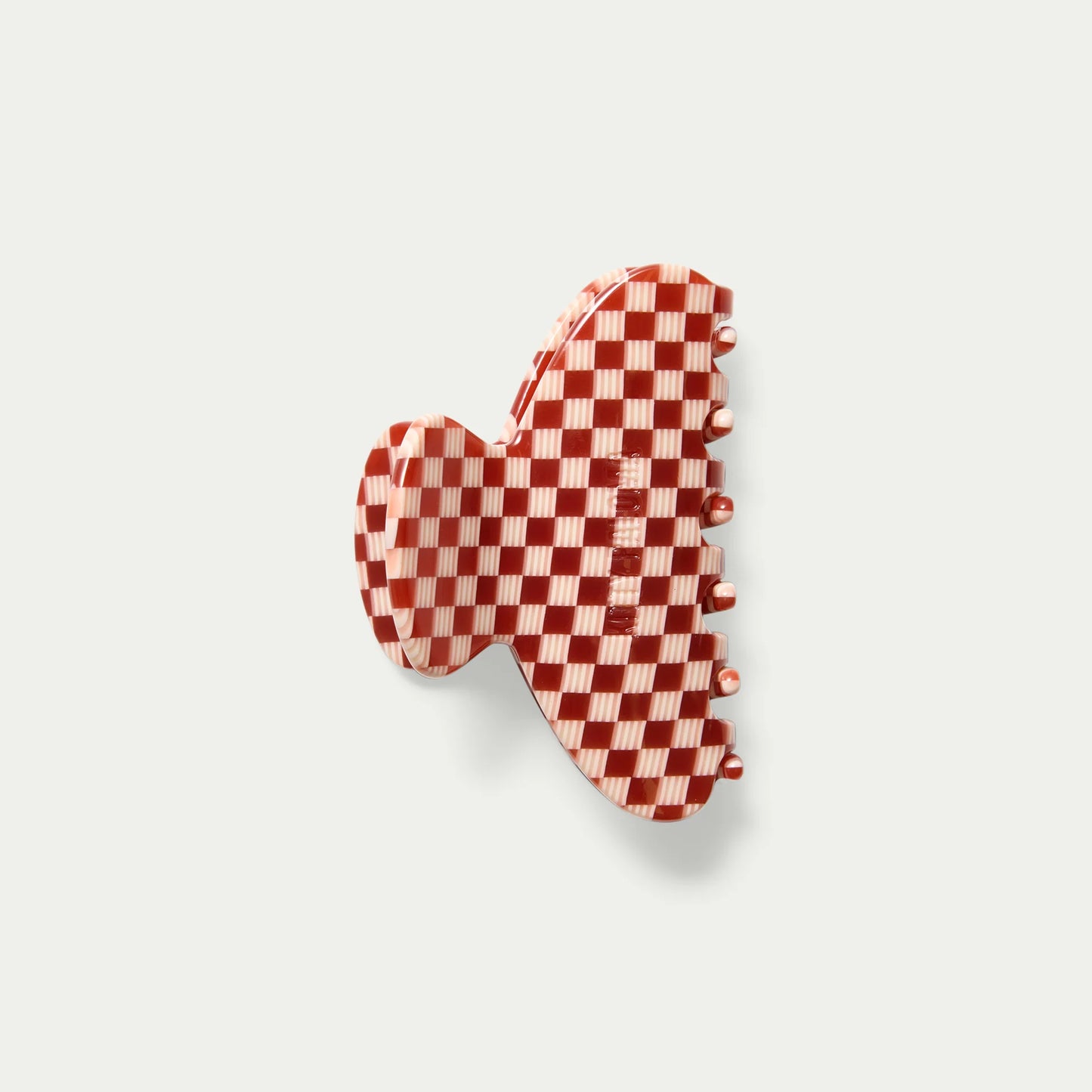 Cherry Checkers Claw Clip