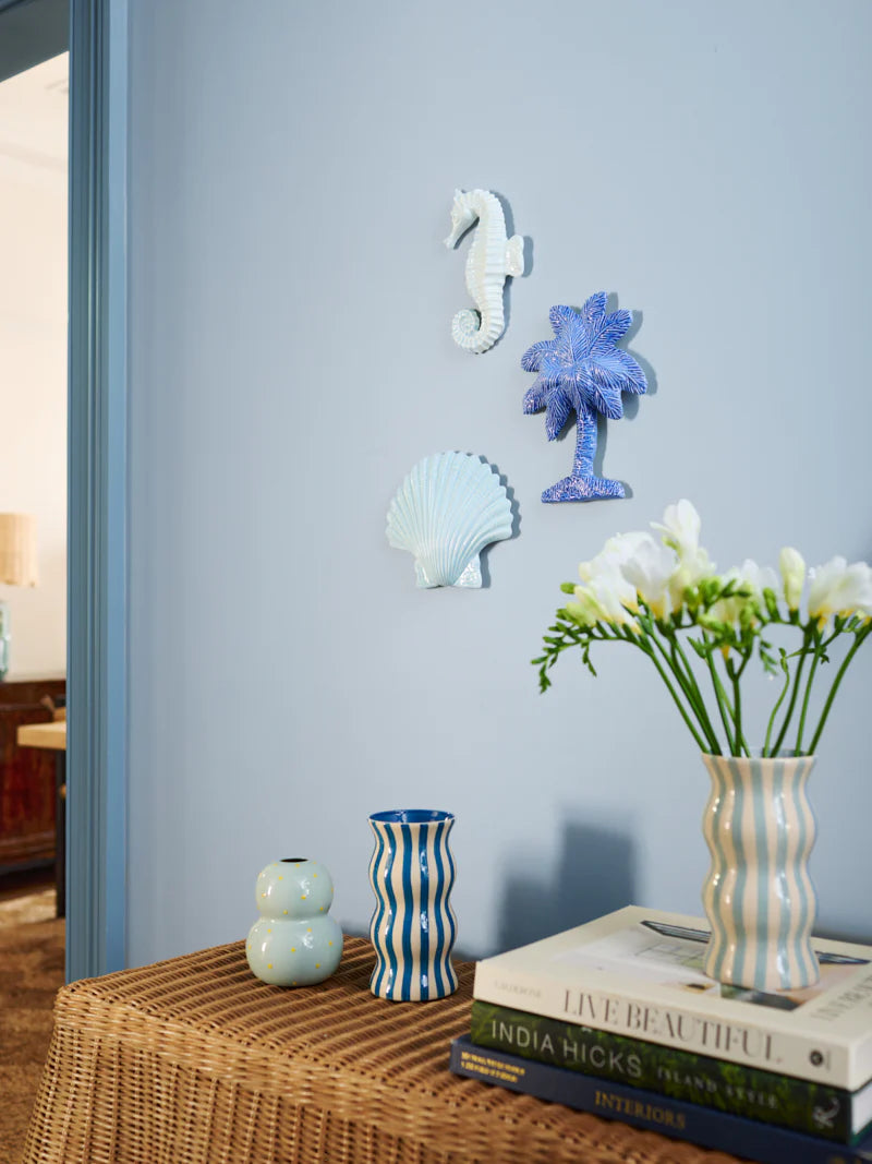 Icon Cloud Blue Seashell