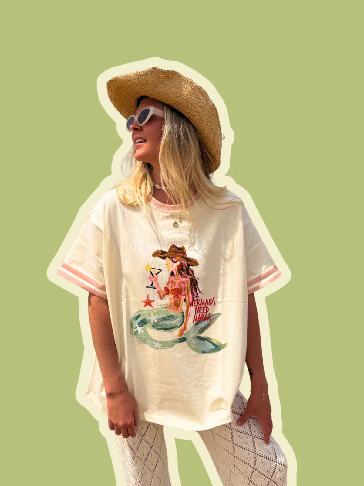 MM Mermaids Need Margs Tee