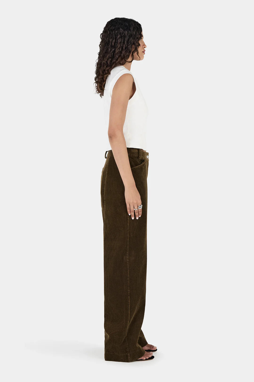 MAX CORD PANTS - KHAKI