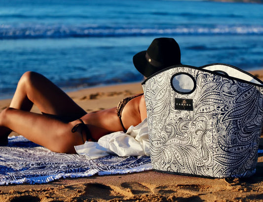 Cabana Statement Bag - Oahu Midnight