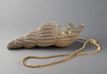 Ariel Cone Seashell Bag