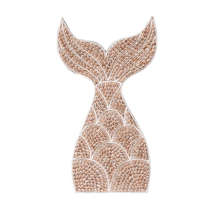 Shell Mermaid Tail Wall Hanging