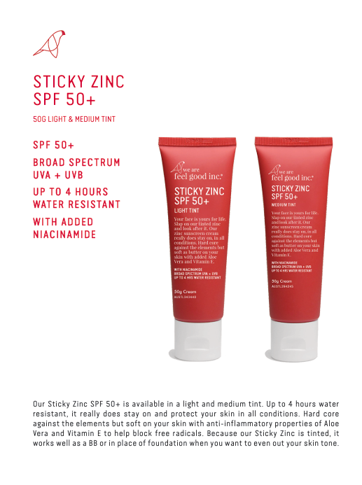 Sticky Zinc Tint SPF 50+ (50g)
