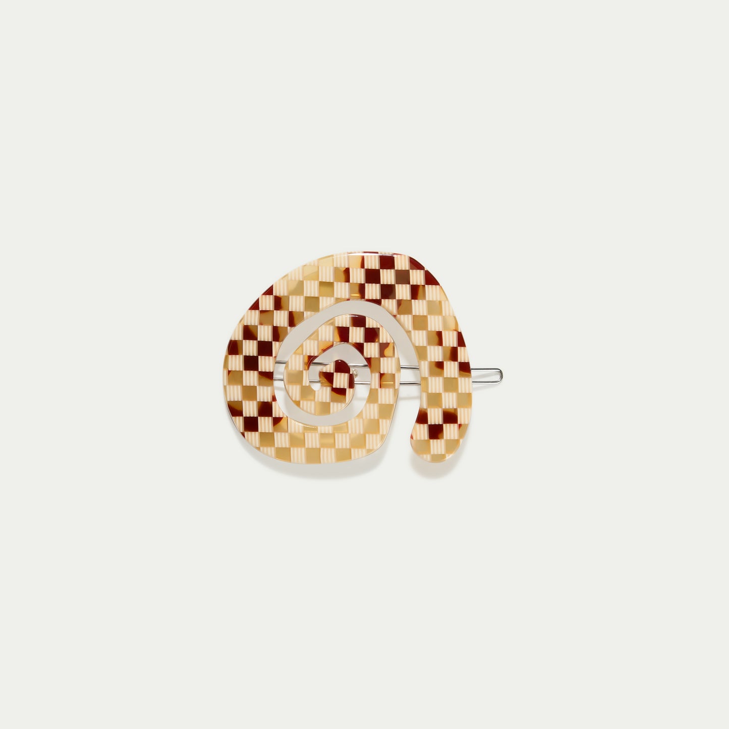 Swirl Tige Boule - Ginger Checkers