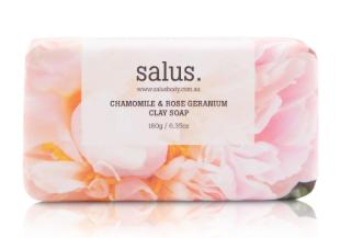 Chamomile & Rose Geranium Clay Soap