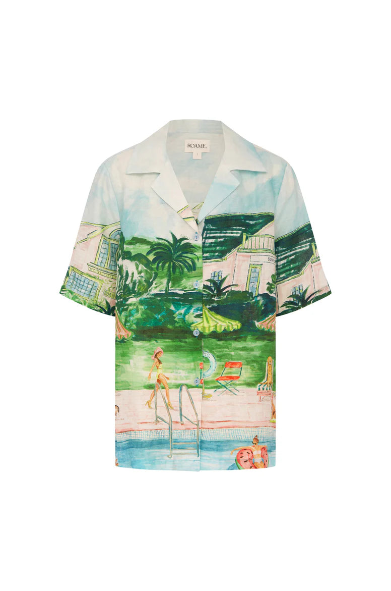 Cruz Shirt - Poolside Affair