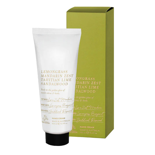 Lemongrass, Mandarin Zest, Tahitian Lime, Sandalwood Hand Cream | 100ml