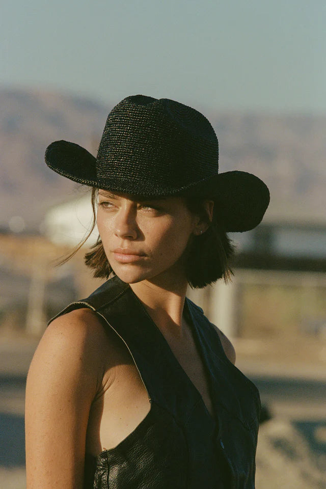 Raffia Cowboy Hat