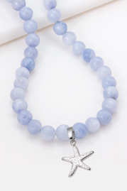 Valentina Charm Necklace - Blue - Starfish