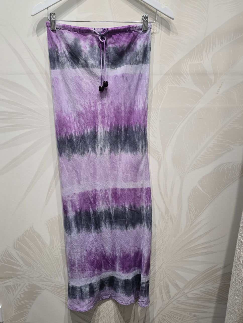 Purple Wave Chalm Skirt