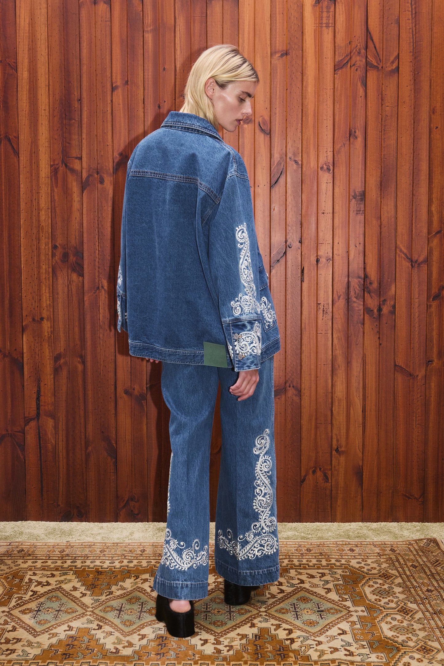 JACONES FLARE DENIM JEAN (August Delivery)