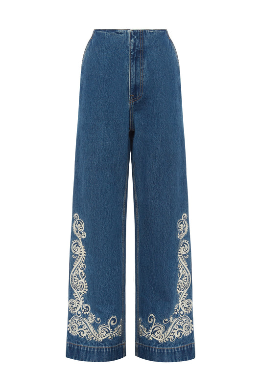 JACONES FLARE DENIM JEAN (August Delivery)