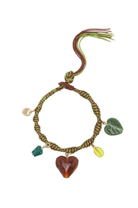 TESORI VERDE MACRAME BRACELET (August Delivery)