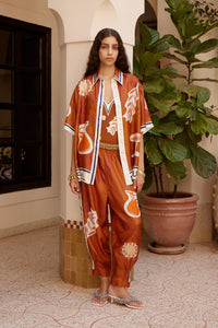 Soleil D'Amour Silk Shirt
