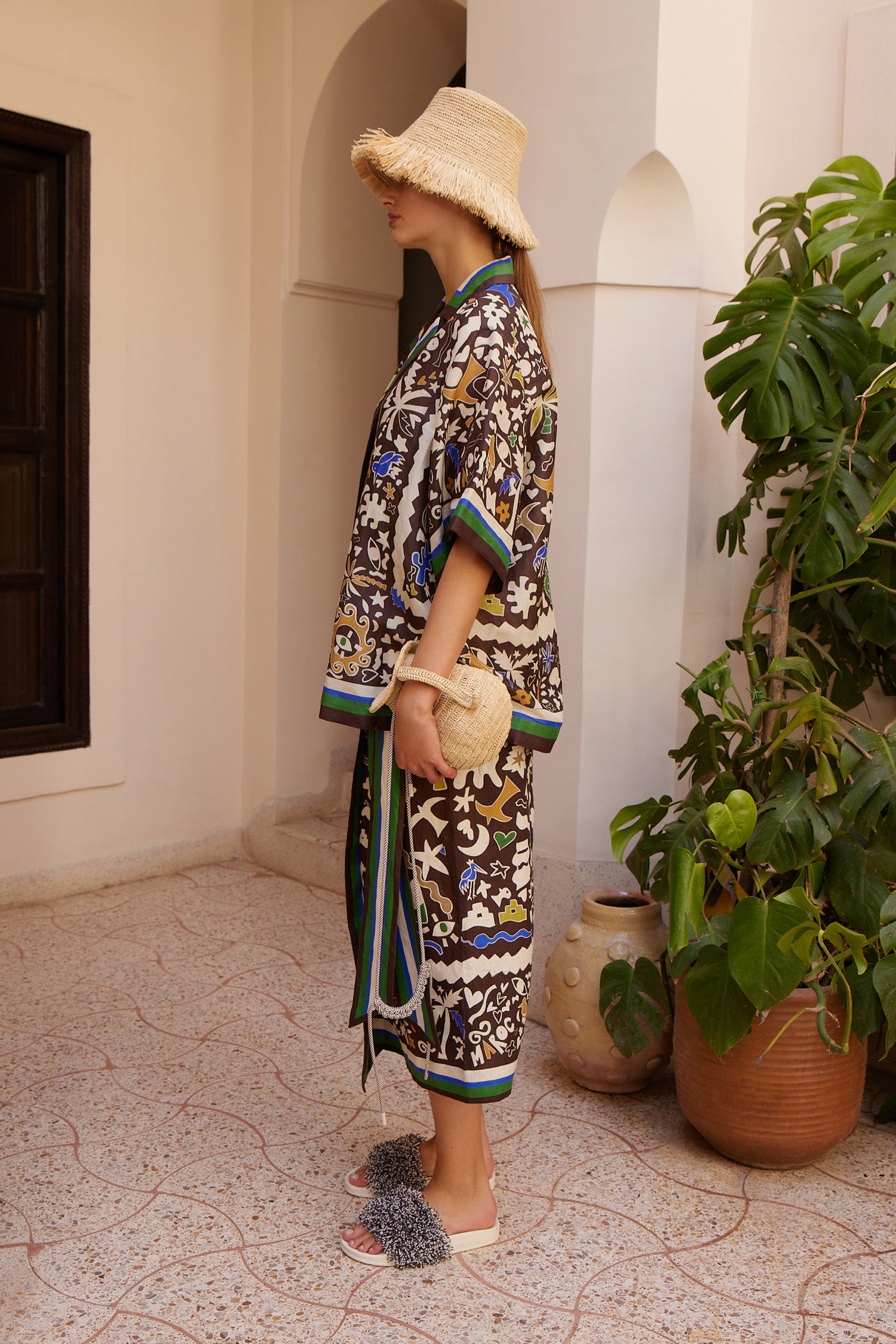 Maroc Wrap Skirt