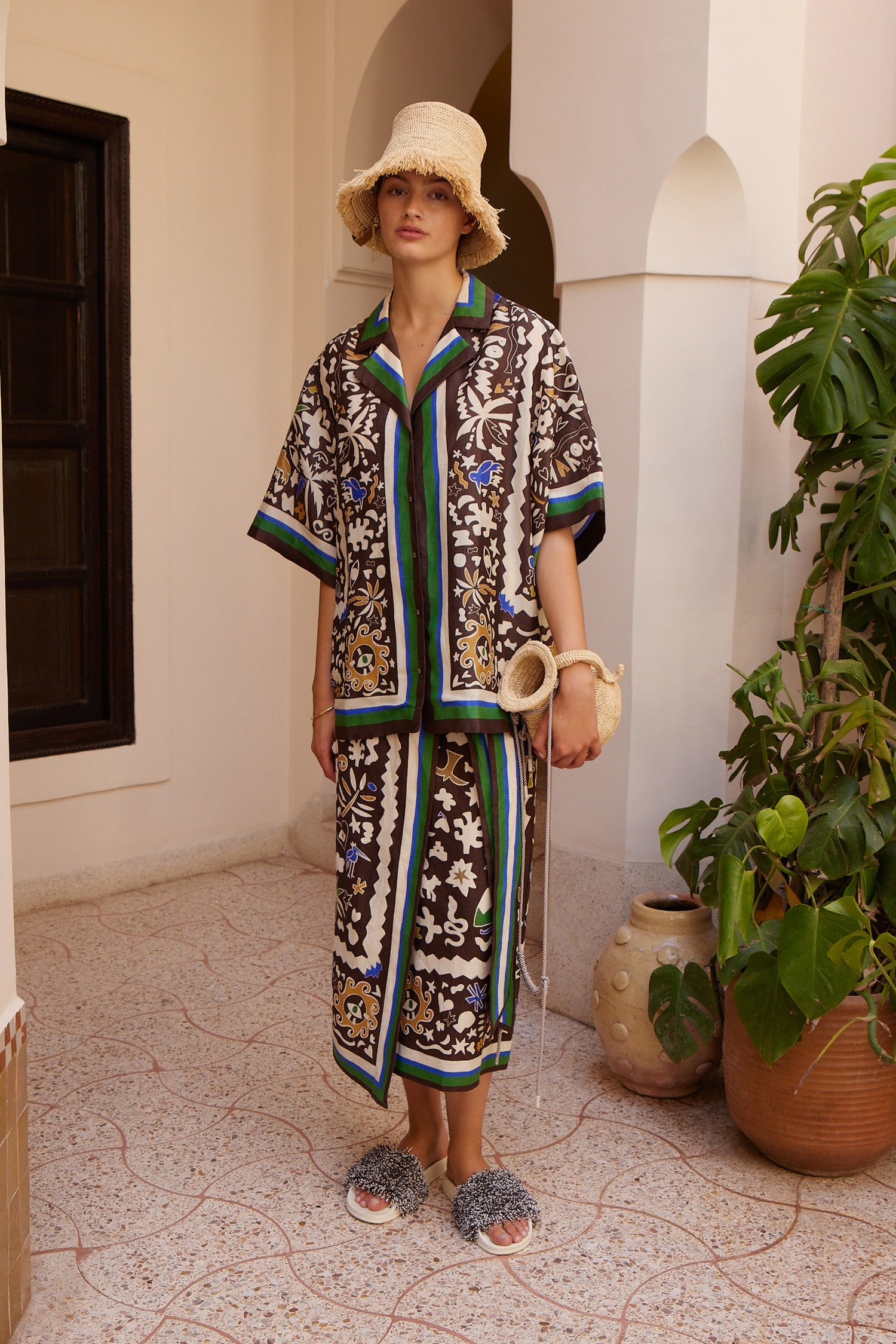 Maroc Wrap Skirt