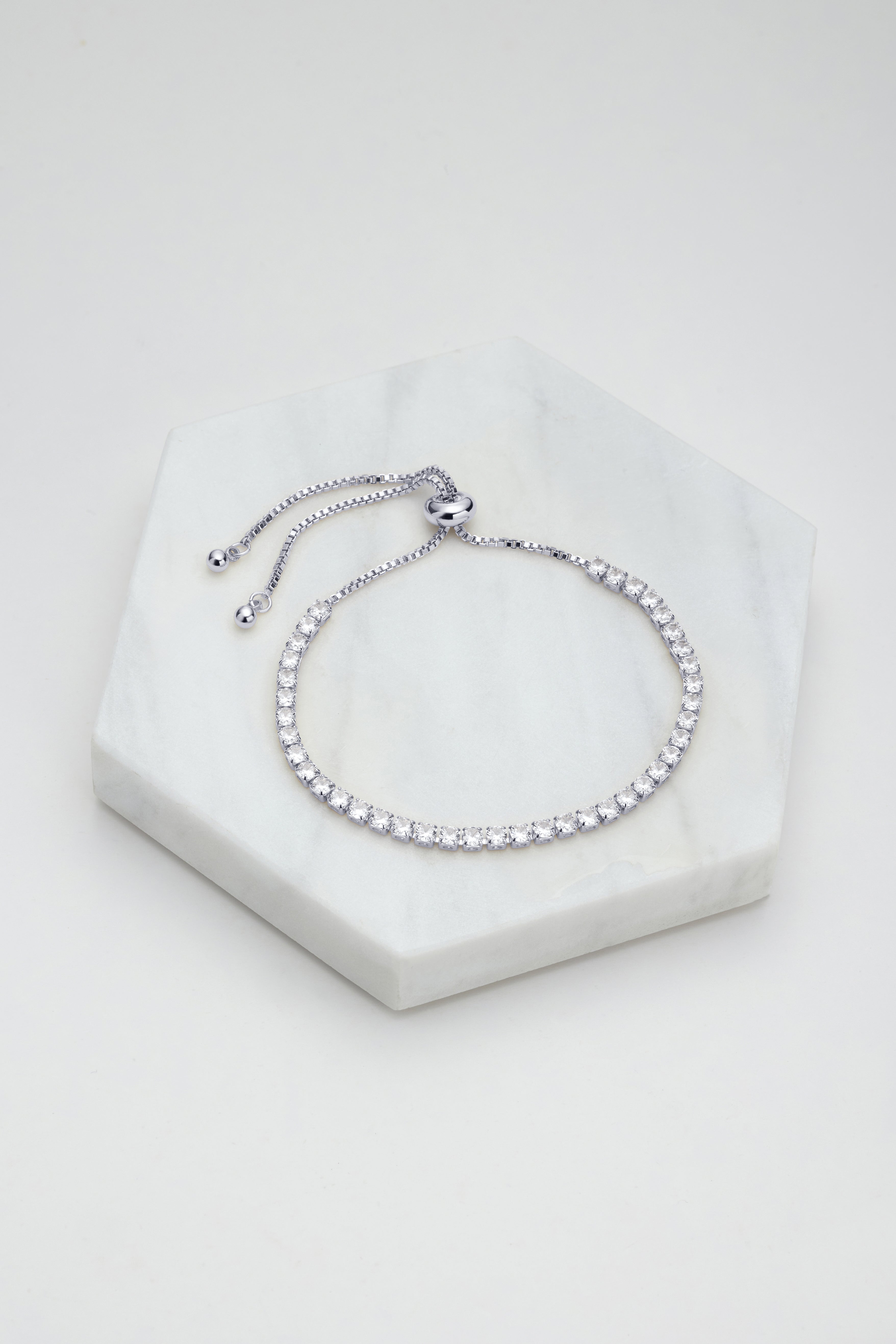 Nikki Tennis Bracelet