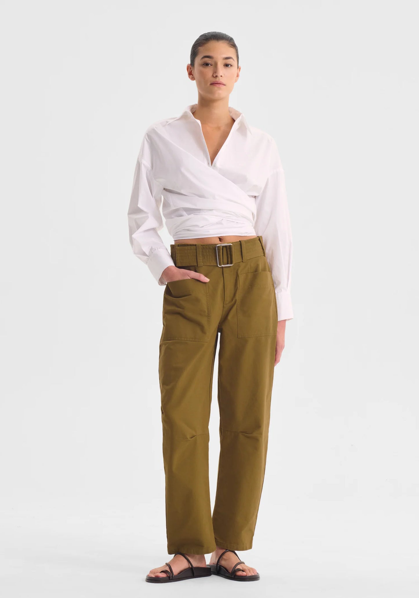 Marique Pant Tobacco