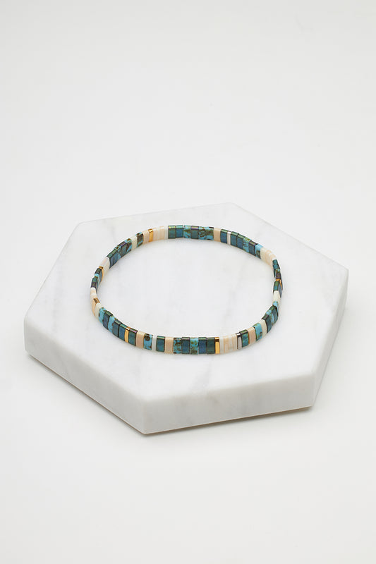 Tile Bracelet - Teal