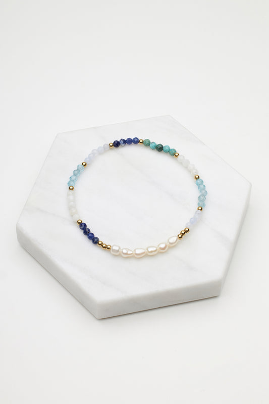 Tiana Bracelet Teal/Navy