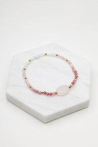 Pia Bracelet - Dusky Rose