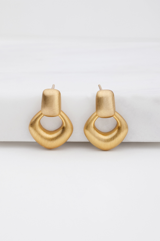 Nova Brushed Earring