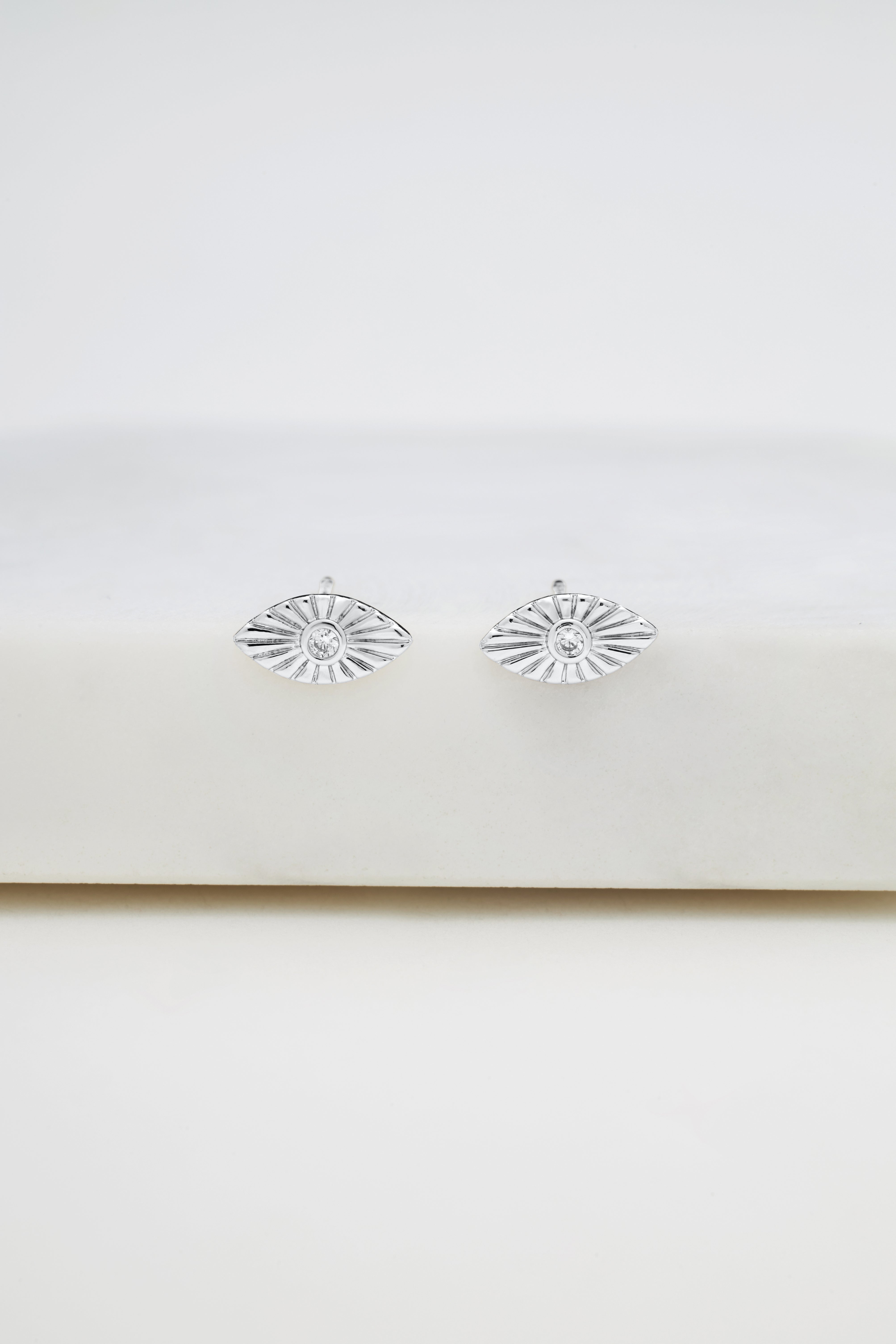 Evil Eye Stud (925 Sterling Silver)