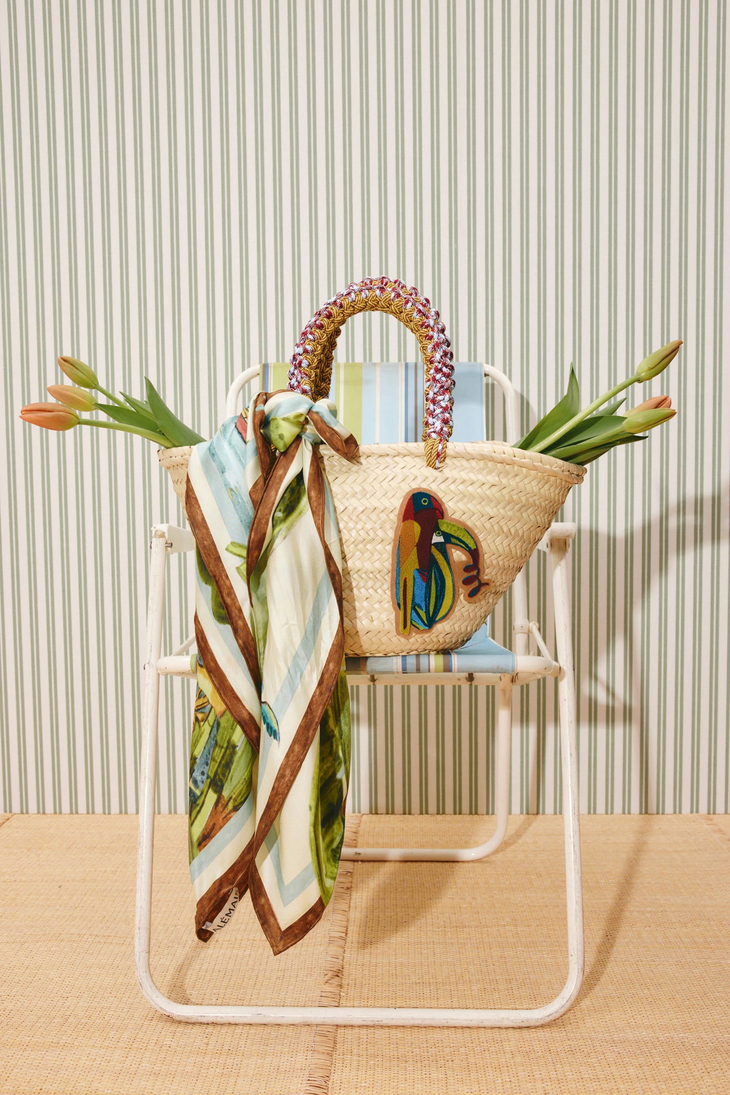 Toucan Tango Macrame Midi Basket