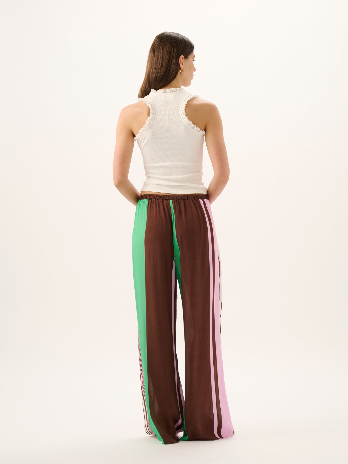 Miles Pant - Tango Stripe