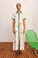 Wanda Embroidered Shirtdress