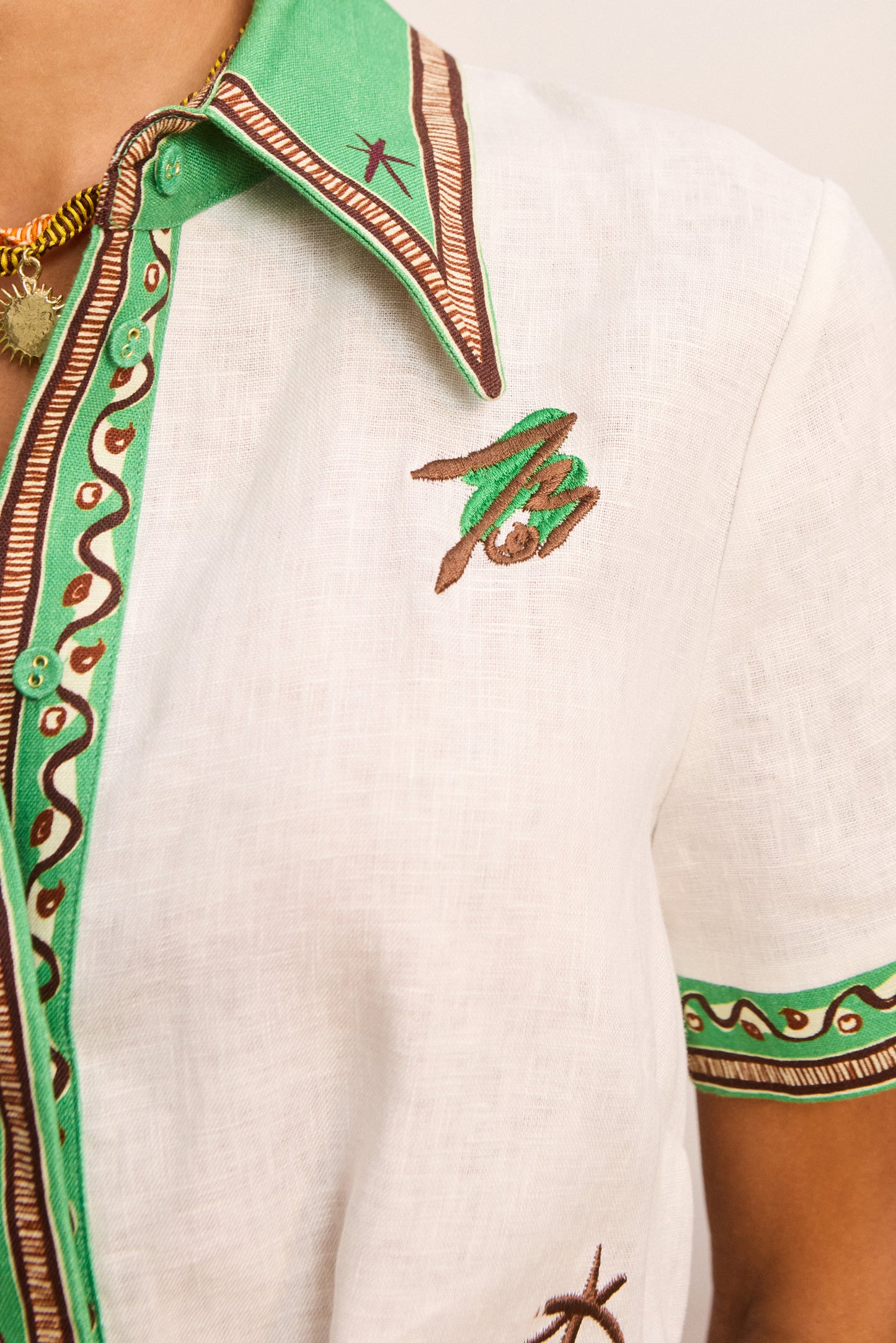 Wanda Embroidered Shirt
