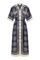 Banderra Linen Shirtdress
