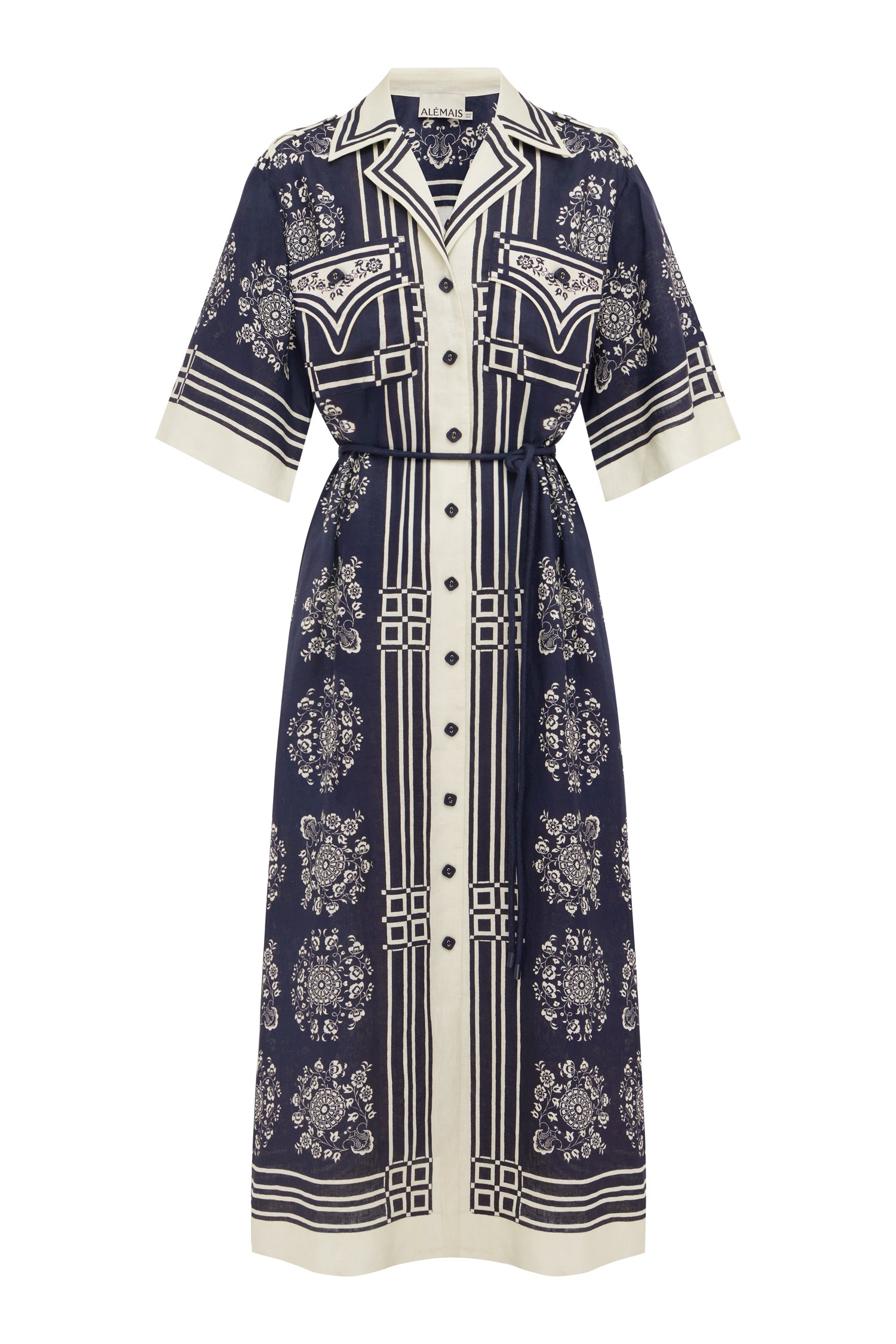 Banderra Linen Shirtdress