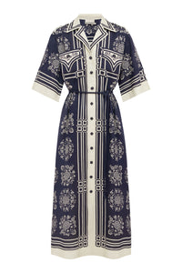 Banderra Linen Shirtdress