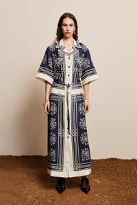 Banderra Linen Shirtdress