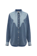 Jesse Denim Applique Shirt