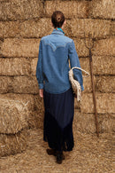 Jesse Denim Applique Shirt