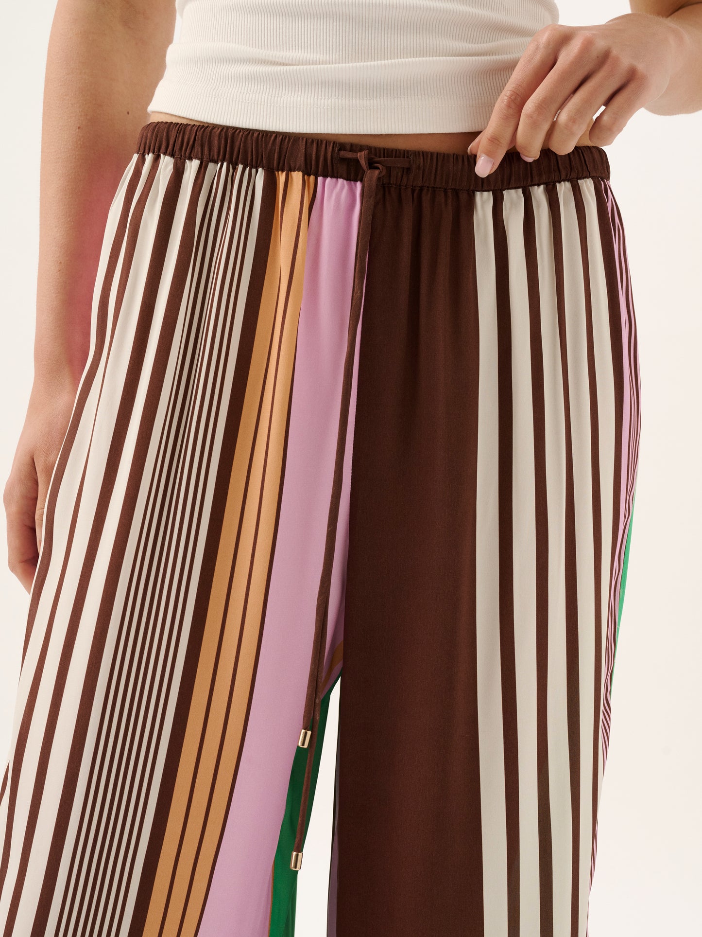 Miles Pant - Tango Stripe