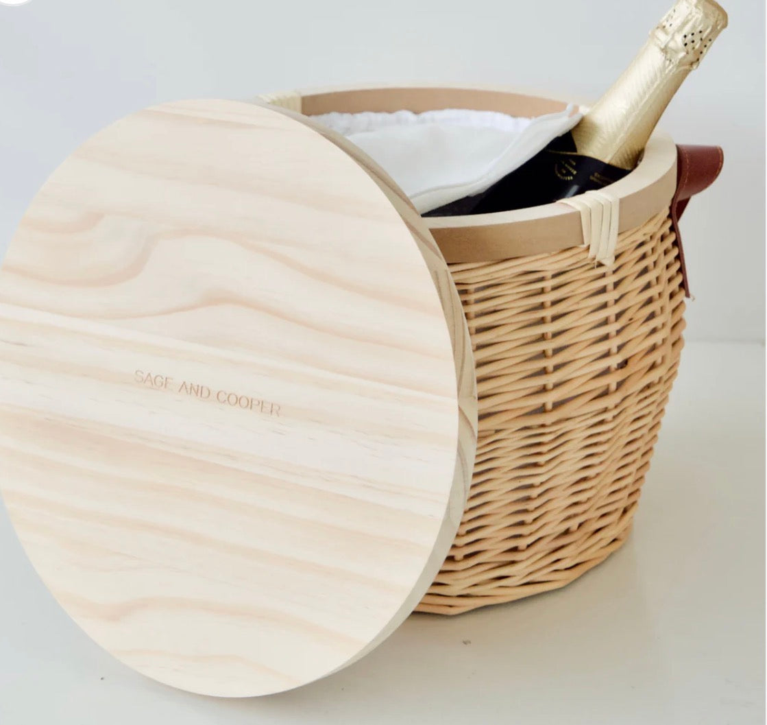 Saint Remy Cooler Basket