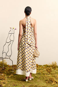Basilia Halter Midi Dress
