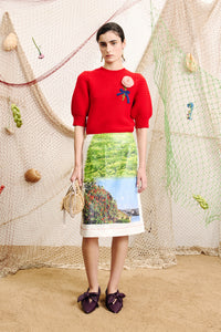 Bermuda Buttercup Midi Skirt