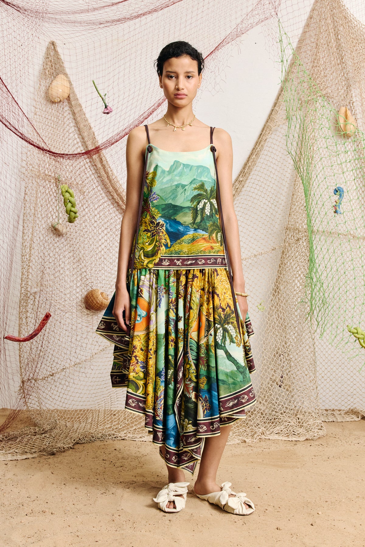 Lucena Midi Dress