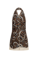 Sail Halter Mini Dress
