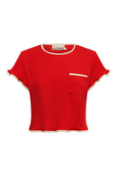 Bonetta Crop Tee
